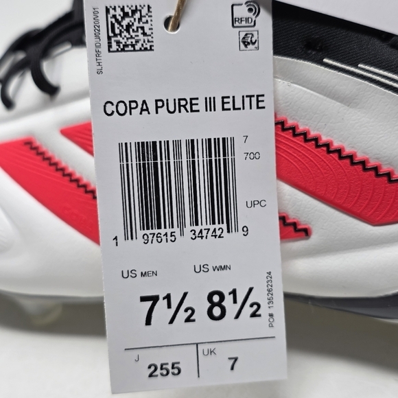 adidas Copa Pure 3 Elite AG Football Soccer Cleats ID9054 Men 7.5 Women 8.5 New main image 10